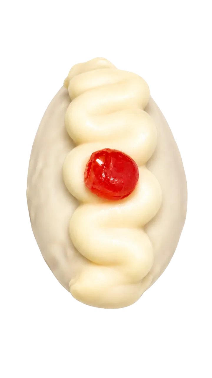 복숭아 왁뿌 소금빵
